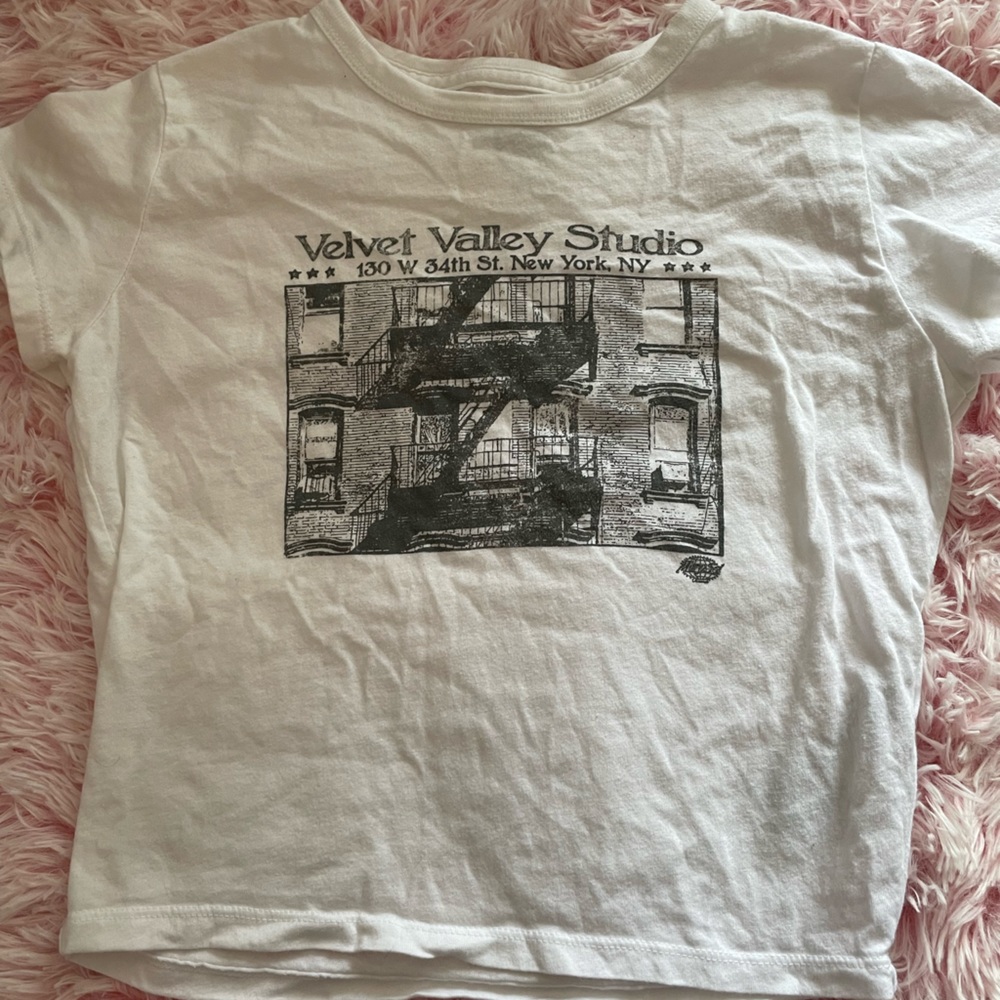 hollister baby tee xs never worn